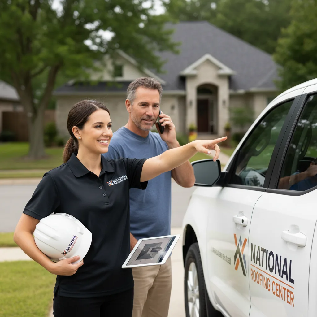National Roofing Center customer support in Jonestown
